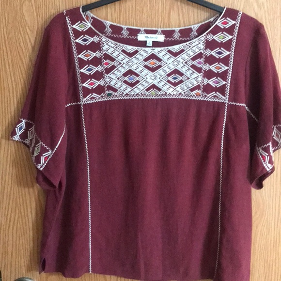 Madewell Tops - Maxwell Aztec Top - L